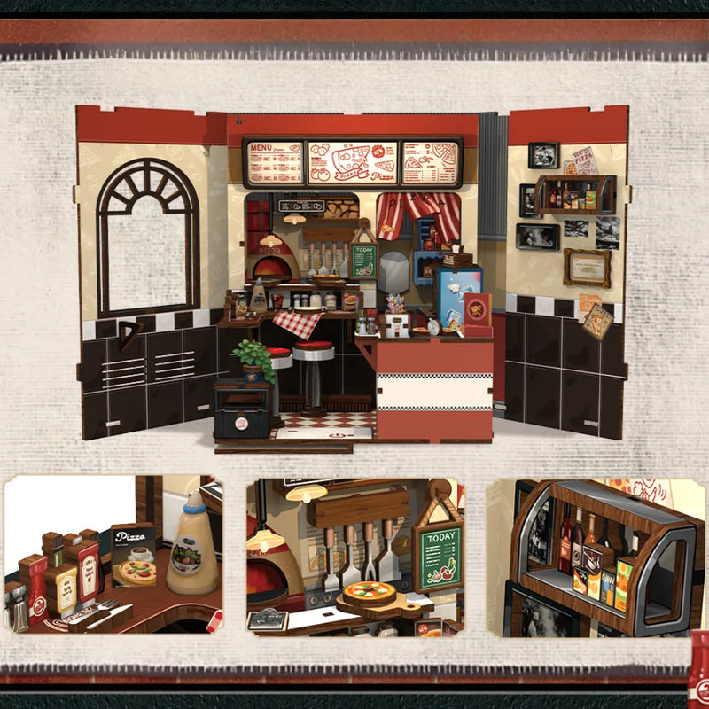 Uncle Joe's Pizzeria Miniature House Kit