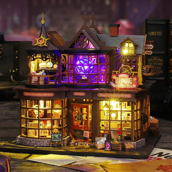 Magic Treasure House Miniature House Kit