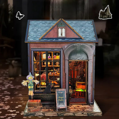 Dark Cabin Miniature House Kit