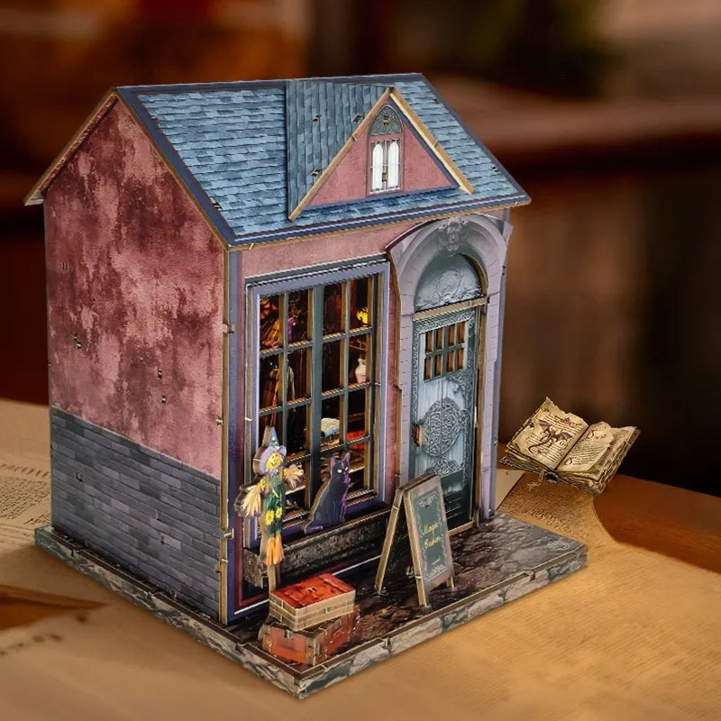 Dark Cabin Miniature House Kit