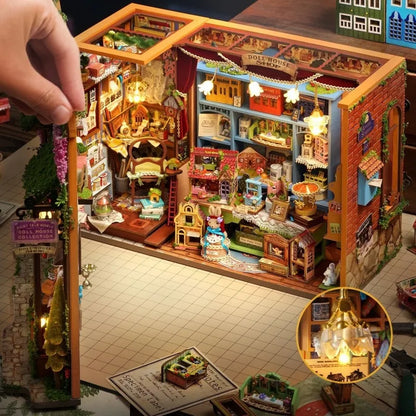 Dollhouse Shop Miniature House Kit
