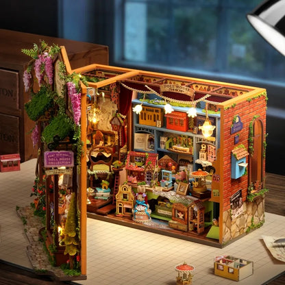 Dollhouse Shop Miniature House Kit