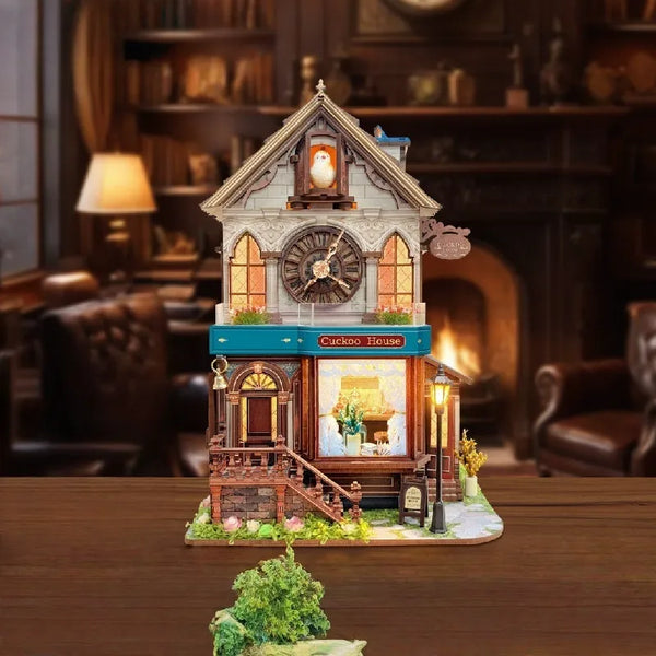 Cuckoo House 3D Wooden Puzzle
