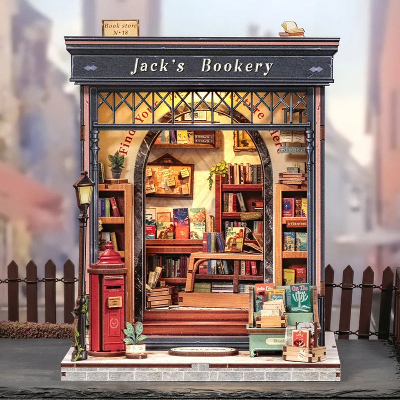 Jack's Bookery Miniature House Kit