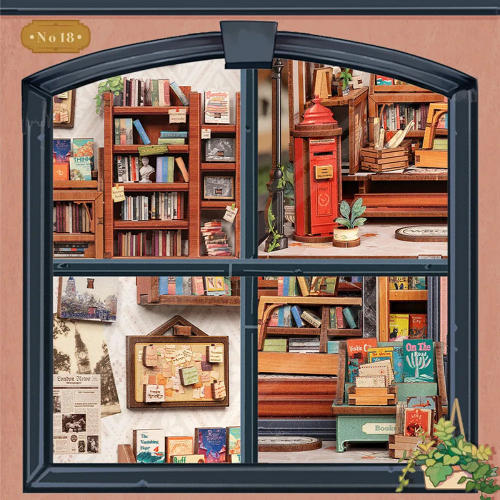 Jack's Bookery Miniature House Kit