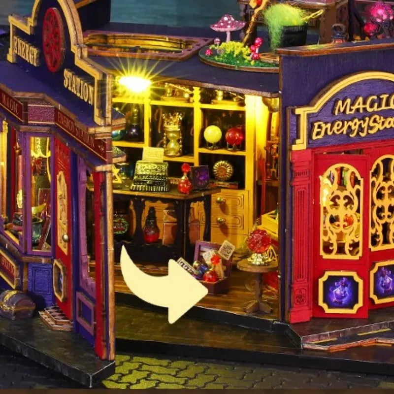 Magic Energy Station Miniature House Kit