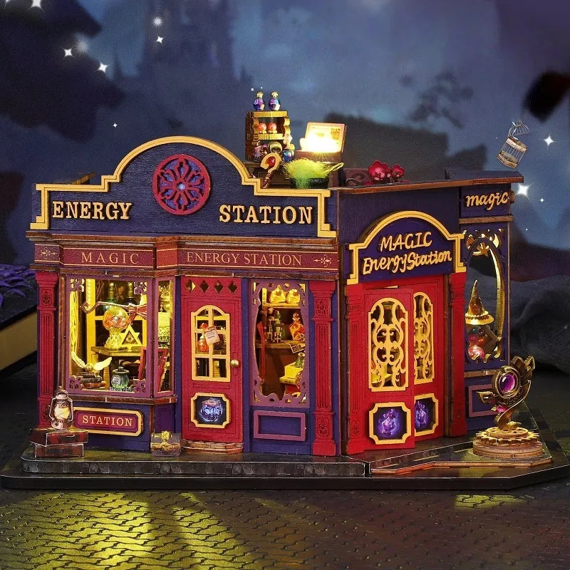 Magic Energy Station Miniature House Kit