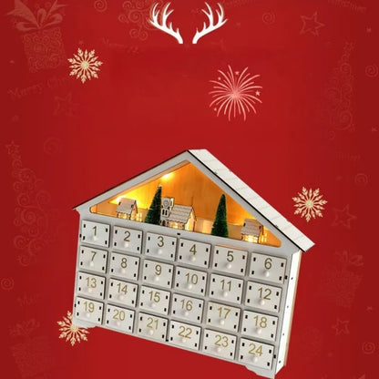 Reindeer Wooden Advent Calendar