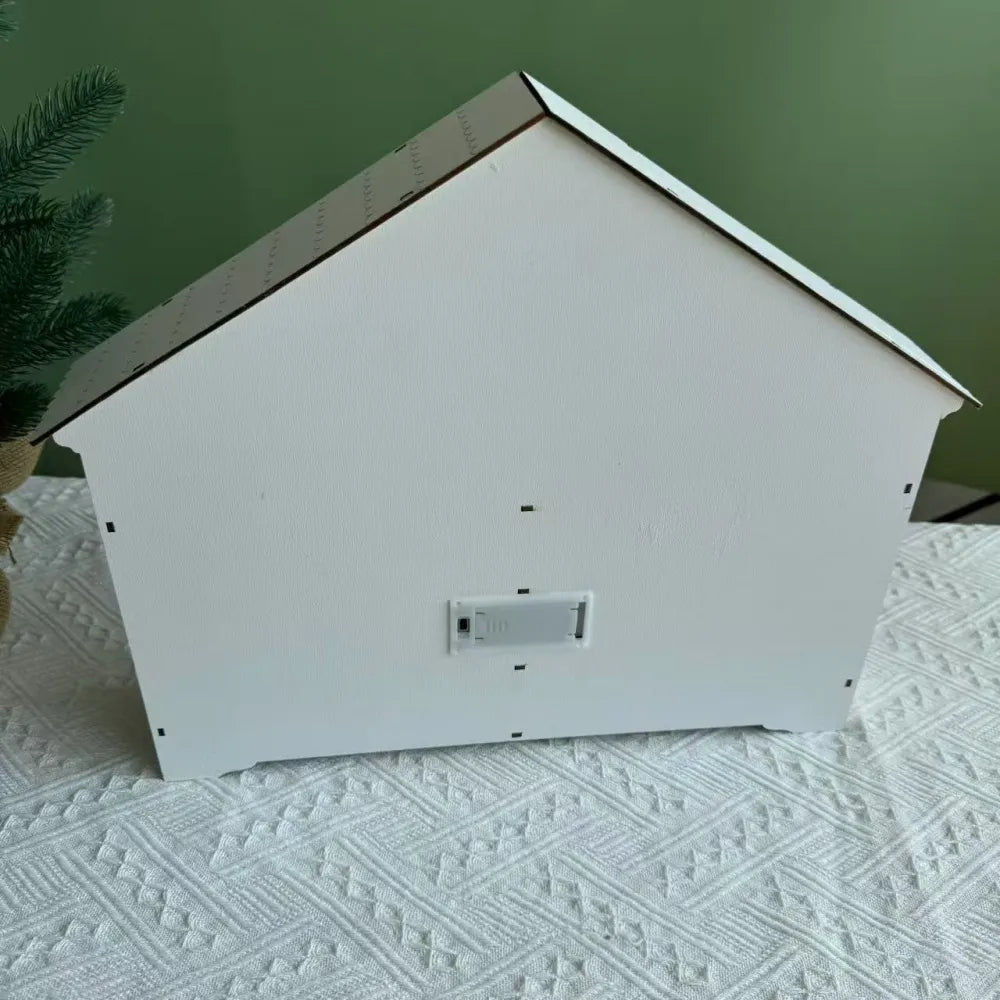 White Wooden Advent Calendar